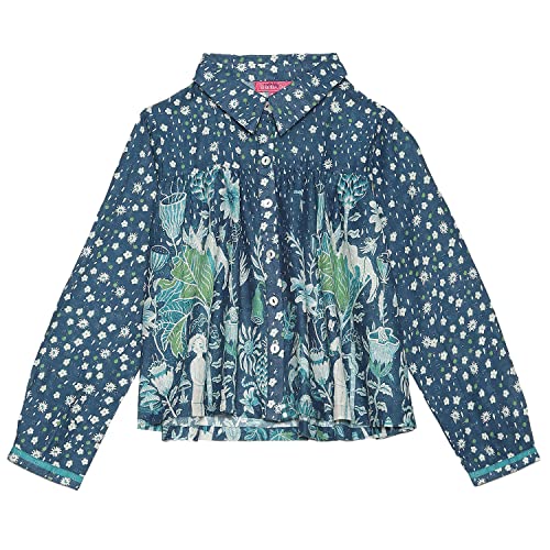 Biba Girls Printed Kid(KW4916_Blue_11)