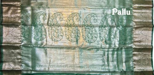 SREE KUMARAN Women's Traditional Handloom Kanchipuram Silk Pure Pattu Sarees | Unstitched Blouse (VSK275-1)