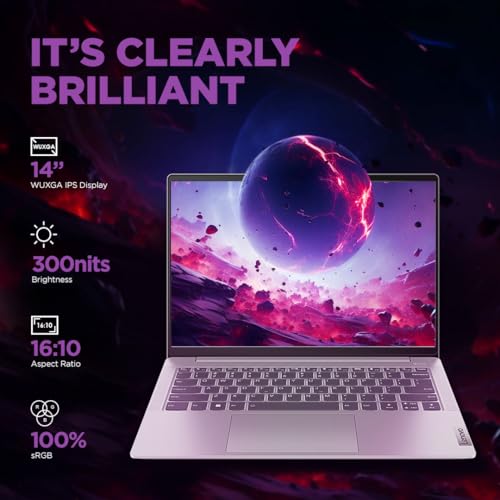 Lenovo IdeaPad Slim 5 Intel Core Ultra 5 125H Built-in AI 14" (35.5cm) WUXGA-IPS 300Nits Thin & Light Laptop (16GB/512GB SSD/Win 11/MSO 21/FHD+IR Cam/3Mon Game Pass/Grey/1.4Kg), 83DA0002IN