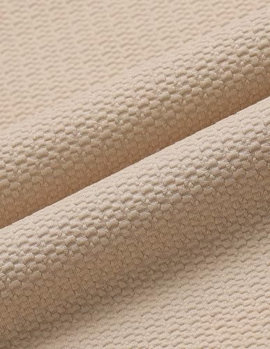 U.S. Polo ASSN. Polo Collar Textured Dress (UWAW25DRS213_Beige_S)