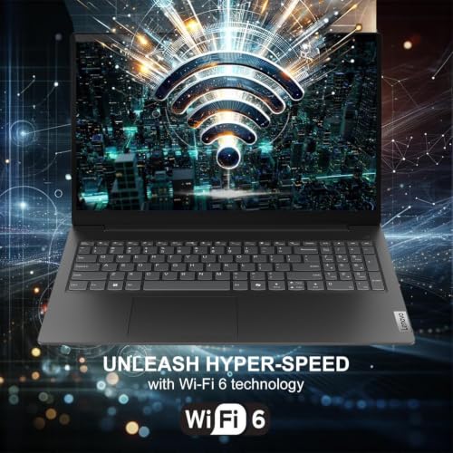 Lenovo 15.6" FHD Laptop for Student with Office 365, 16GB DDR5 RAM, 512GB PCIe SSD, Intel Quad-Core Processor, Copilot AI, WiFi 6, Bluetooth, USB-C, HDMI, Fast Charging, Long Battery, Windows 11