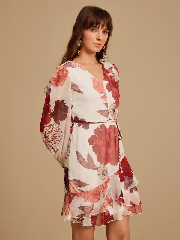 Kazo Jude Mini Dress for Women Red