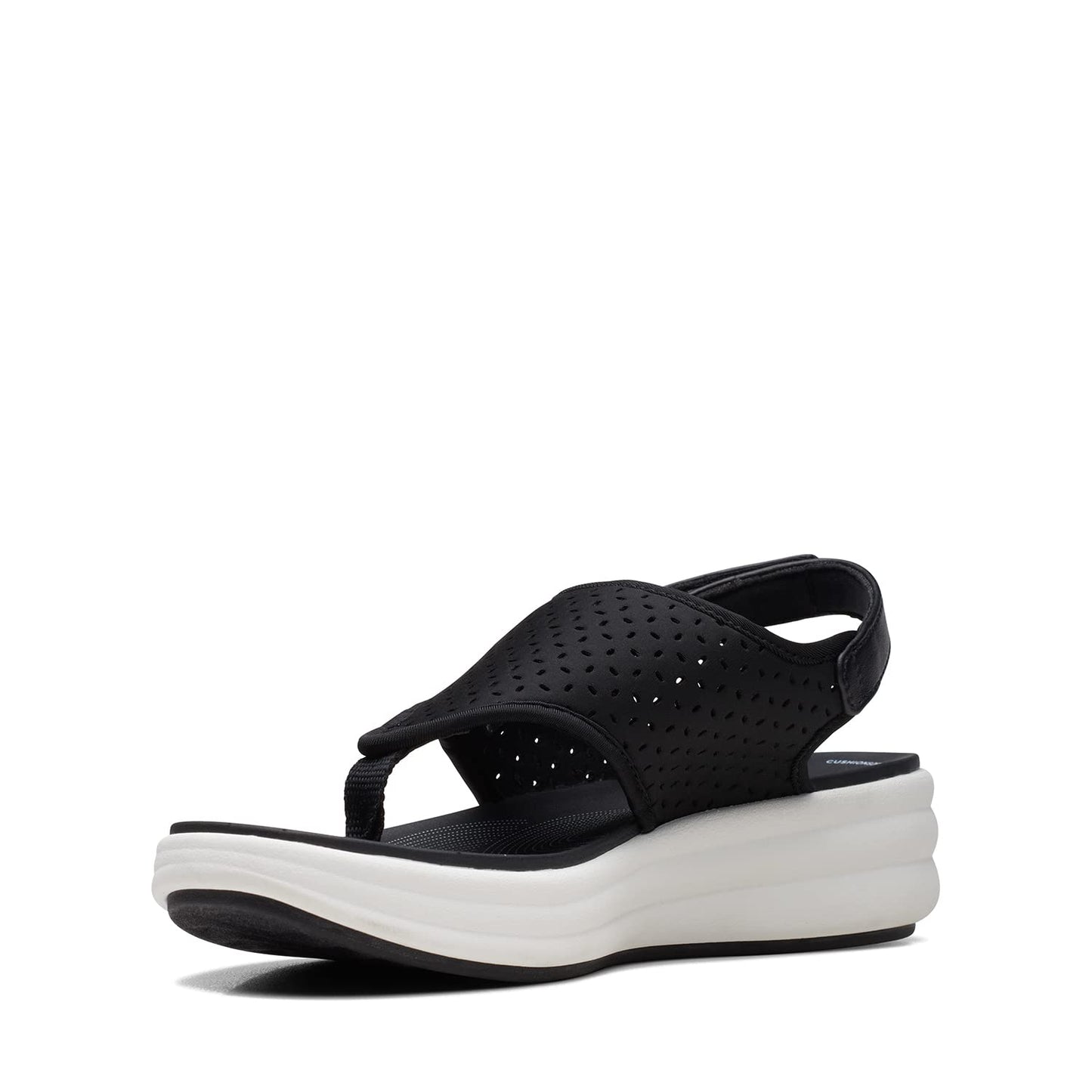 Clarks womens 26171817 Black Sandal - 6 UK (26171817)