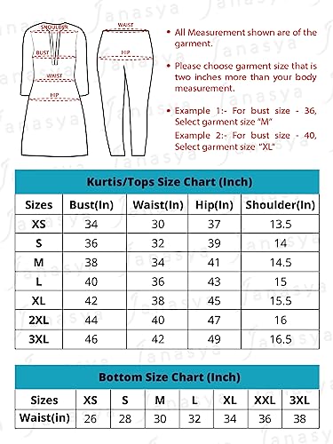 Janasya Multicolour Georgette Kurta with Pant & Dupatta for Women Embroidered Print Ethnic Wear