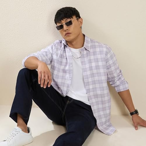 Checkered Casual Shirt for Men Cotton | Stylish Shirts for Men