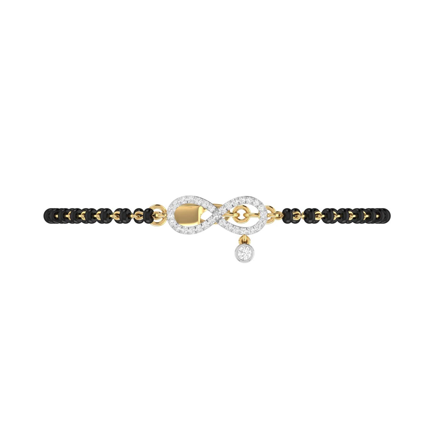 PC Jeweller 18k (750) Yellow Gold and Diamond Bracelet for Women