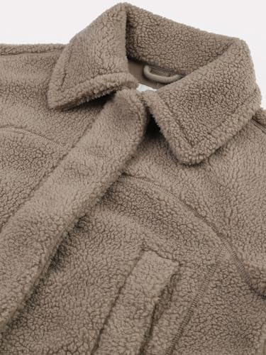 Calvin Klein Jeans Women's A-Line Coat (J224590PAV_Brindle