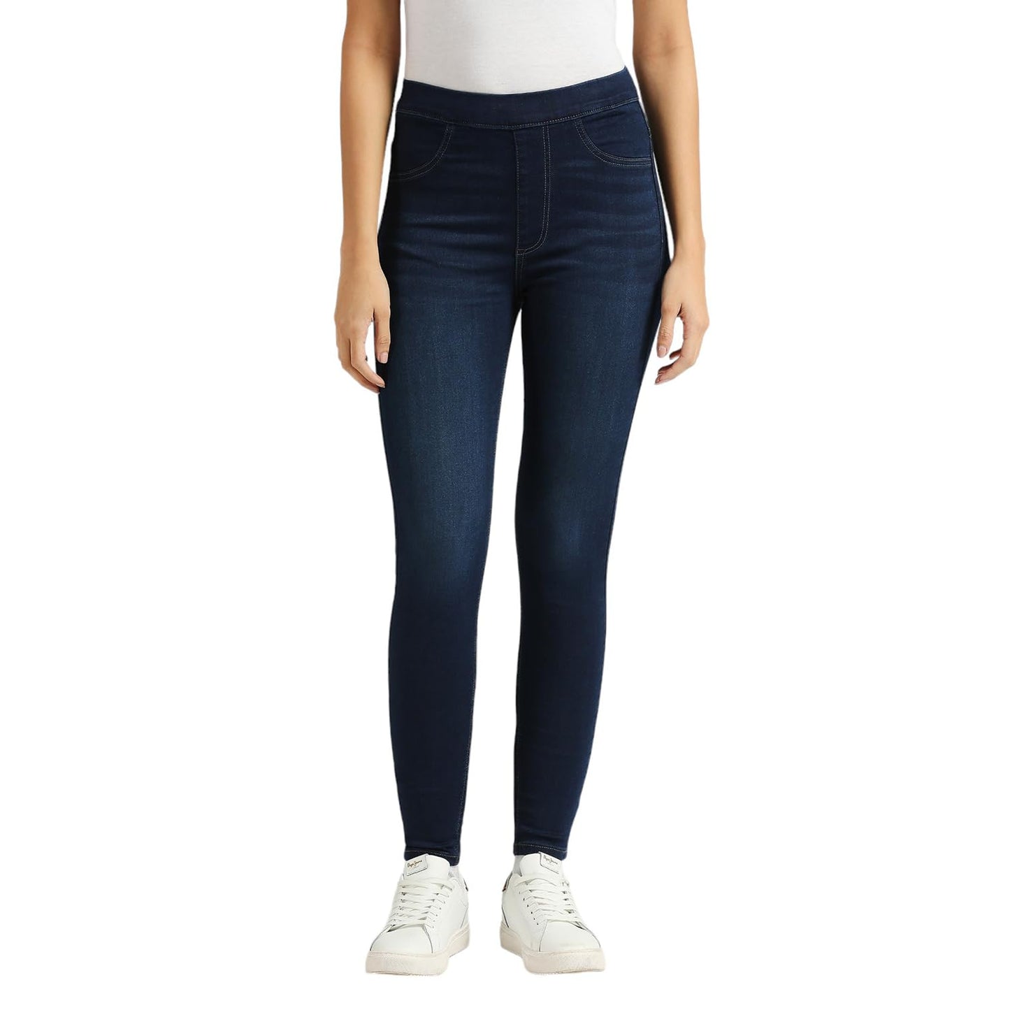 Pepe Jeans Women's Skinny Pants (PL204884Q038_Dark Used
