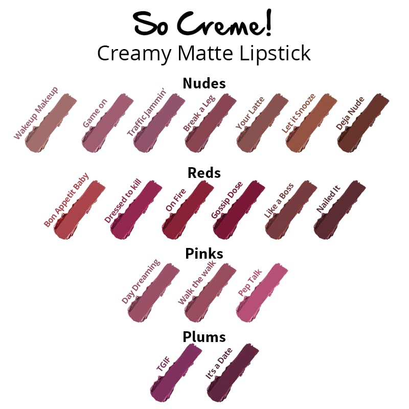 Nykaa So Creme! Creamy Matte Lipstick - Gossip Dose
