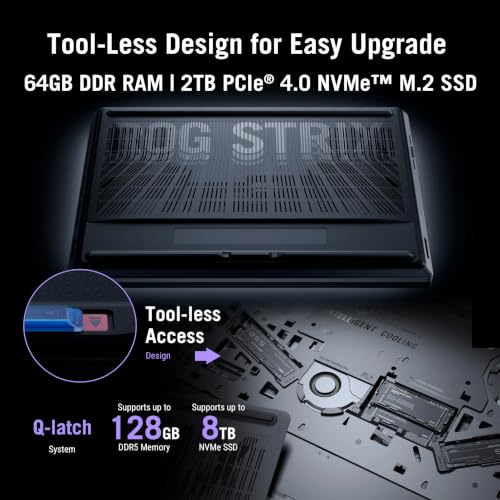 ASUS ROG Strix Scar 18 (2026),Intel Core Ultra 9 (Series 2),RTX 5090-24GB,64GB RAM (Upgradeable),2TB SSD,4K FHD+,18"(45 cm),Win 11,M365 Basic(1Y),Office 24,Black,3.7 Kg,G835LXG-TQ492WS,Gaming Laptop