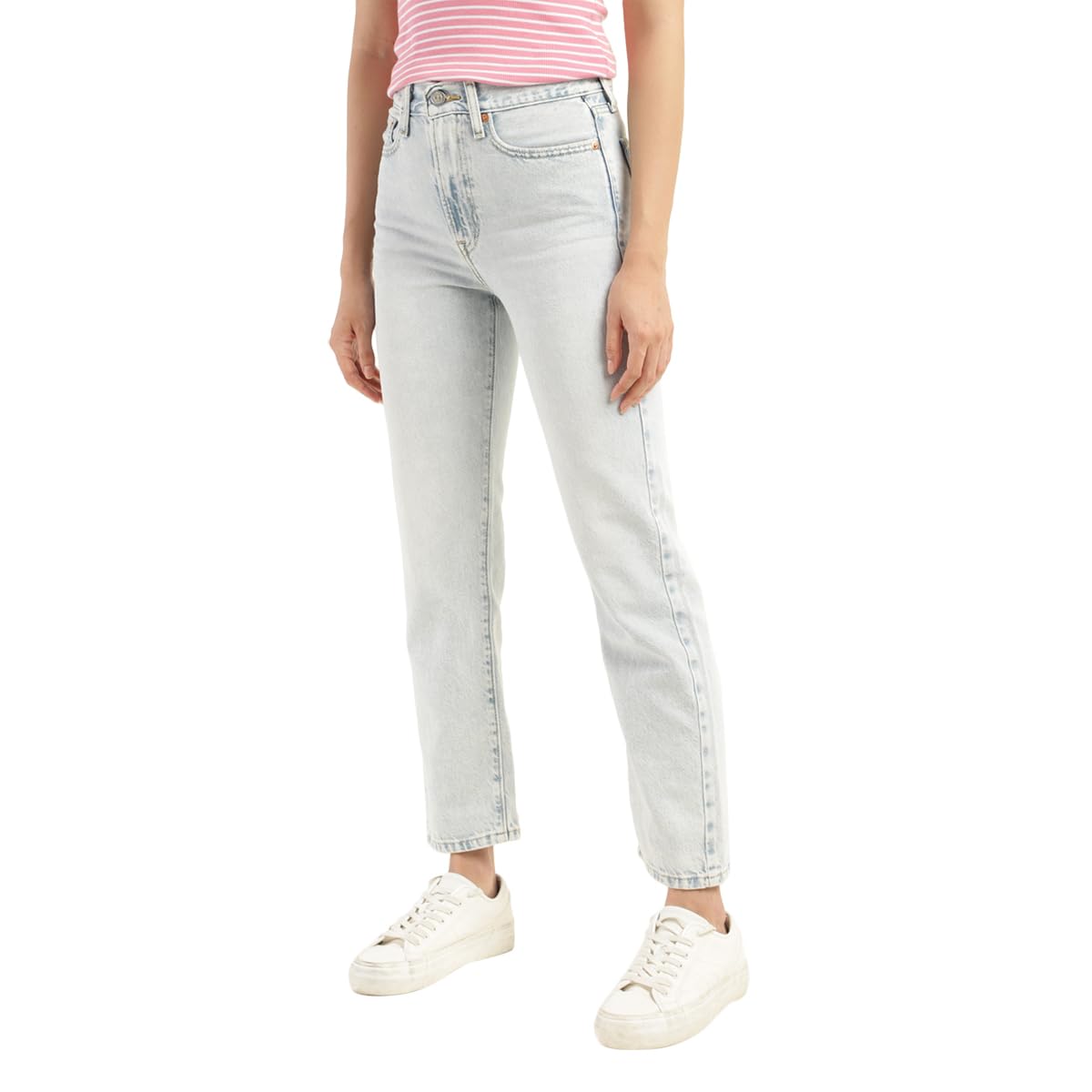 Levi's Women's Straight Jeans (A2504-0027_Blue