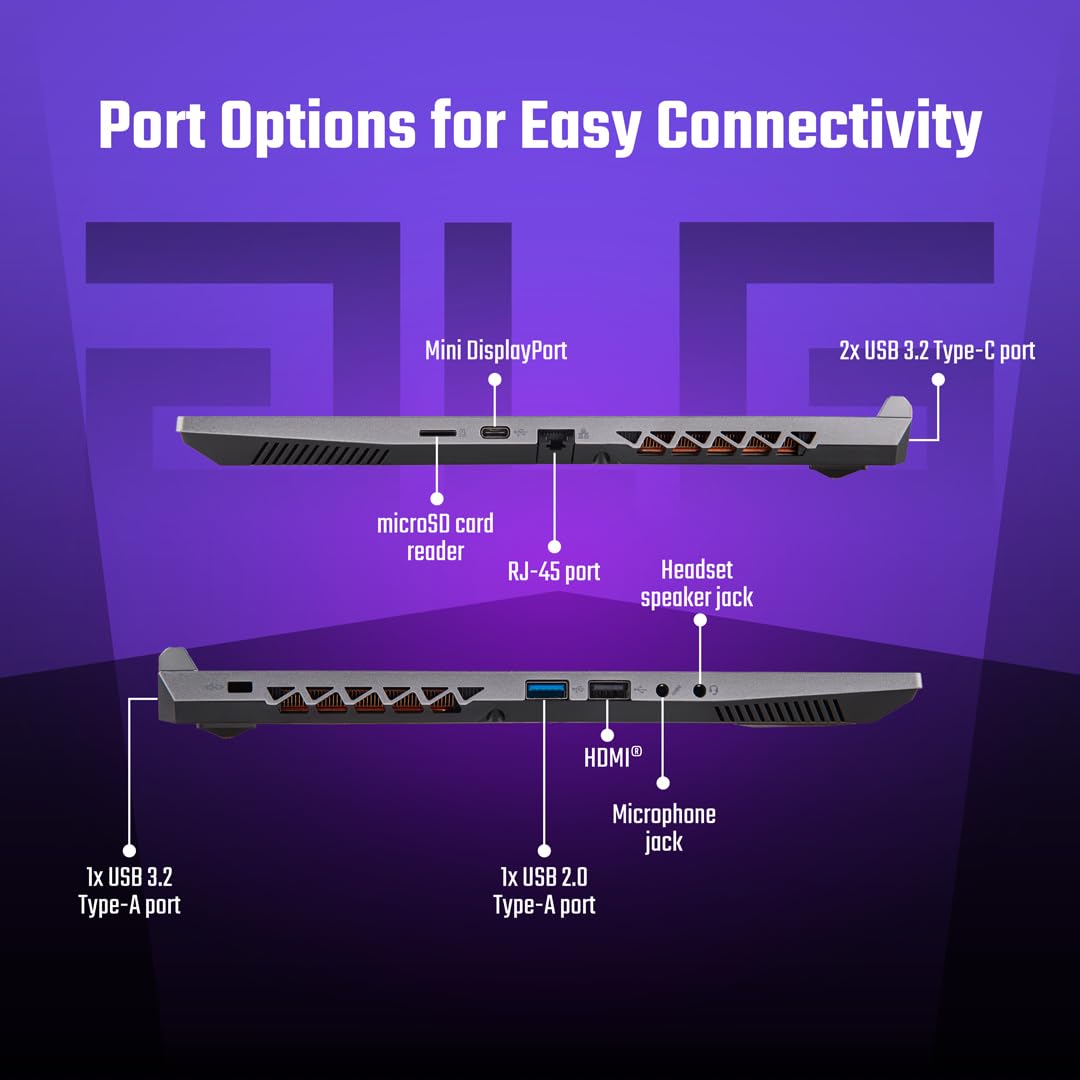 Acer ALG, Intel Core i5-12th Gen 12450H Processor, NVIDIA GeForce RTX 2050-4GB (16GB/1TB) FHD, 15.6"/39.62cm, 144Hz, Win 11 Home, Steel Gray, 1.99KG, AL15G-52, Premium Metal Body Gaming Laptop