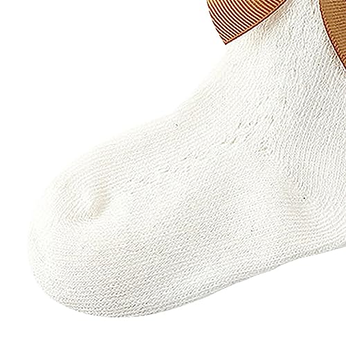 Hopscotch Baby Girls Cotton & Spandex Solid Regular Stockings In White Color For Ages 12-24 Months (Sl-3975731)