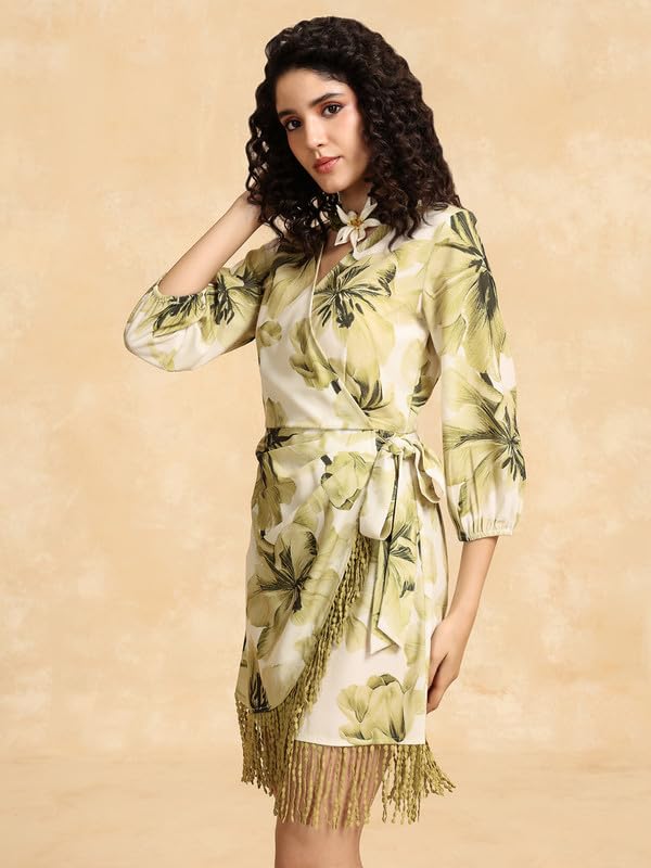 Kazo Edna Mini Dress Green