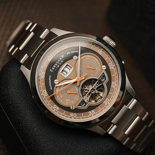 Thomas Earnshaw Analog Black Dial Men's Watch-ES-8187-55