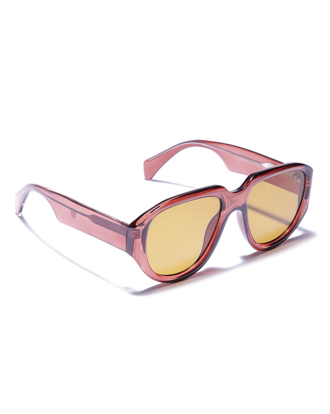 Carlton London Brown Toned with Polycarbonate UV Protected Lens Oversized Sunglass for women