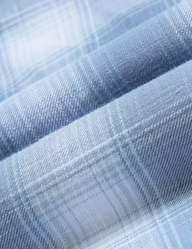 Flying Machine Men's Plaid Checked Twill Shirt