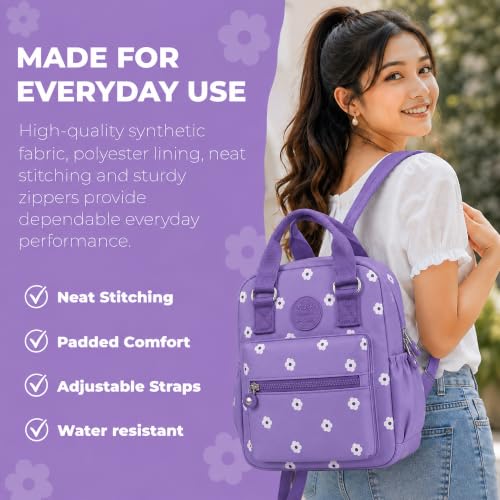 MOCA Stylish Large Capacity Backpack Bags for Women & Girls - Waterproof, Casual, Multi-Compartment Backpack - Travel, College, Office Use Bag for Girls