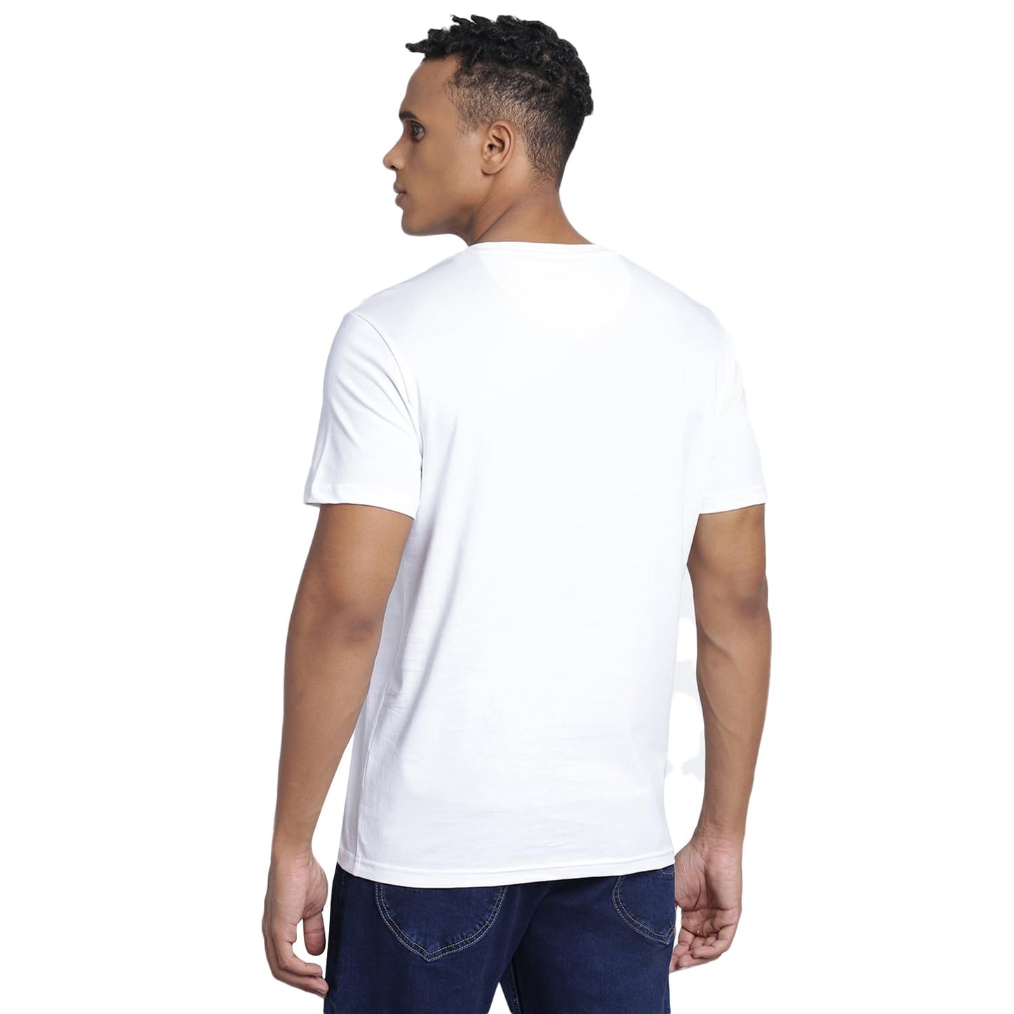 Lee Men's Slim Fit Shirt (LMTS004877_White