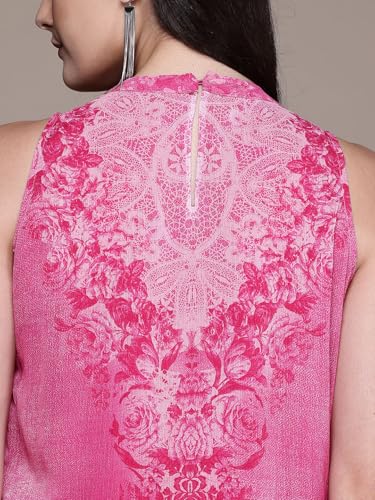 Aarke Ritu Kumar Pink Emilia Kurta with Palazzo and Dupatta