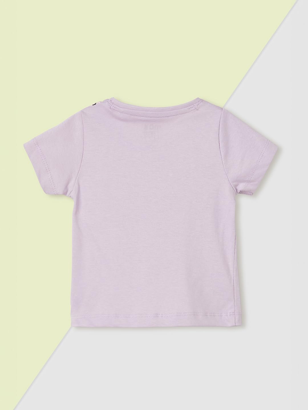 Max Girl's Half Sleeves Round Neck Cotton Printed T-Shirt - Pack of 3 White