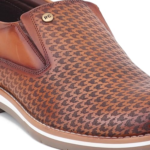Red Chief Low Ankle Casual Slip On Shoes for Men | Tan UK09