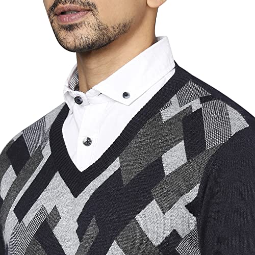 Raymond Dark Blue Sweater (Size: 40)-RMWX01115-B8