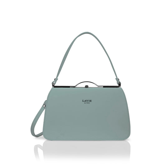 Lavie Luxe Women's Book2 Frame Satchel Bag | Satchel Handbag for Work | Ladies purse | Stylish Shoulder Bag | Gift for Women