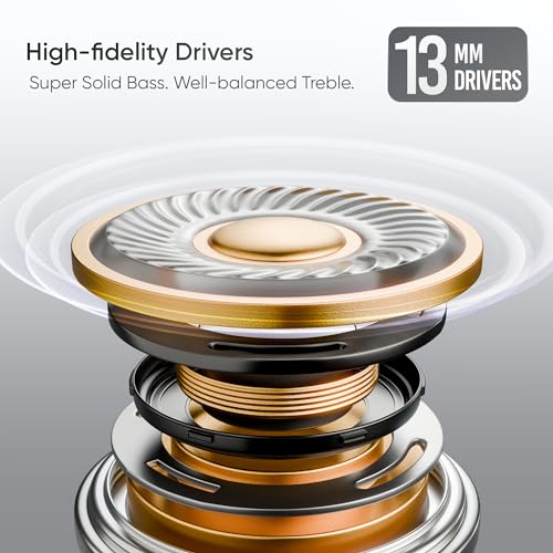 Mivi DuoPods i1 True Wireless Earbuds, 45+ Hrs Playtime, HD Call Clarity, Fast Charging, Type C, 13mm Bass Drivers, IPX 4.0 Sweat Proof, BT v5.3, Made in India Earbuds