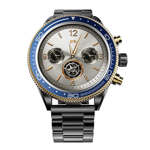 GOBOULT Saber Smart Watch 1.43'' AMOLED Display, Functional Rotating Bezel, AOD, BT Calling, 200+Watchfaces, 700 Nits Brightness, AI Voice Assistant, SpO2 Monitoring, 120+ Sports Mode (Metal Black)
