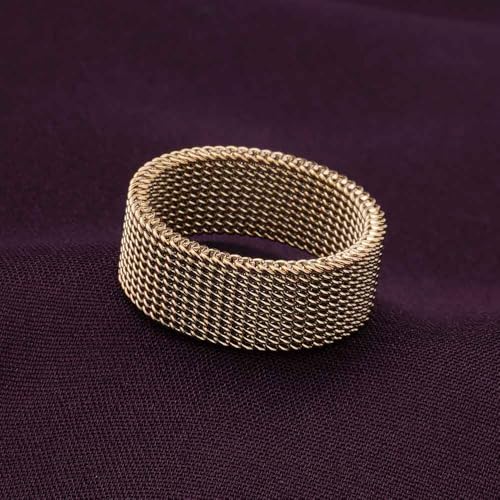 PALMONAS Gilded Chain Ring
