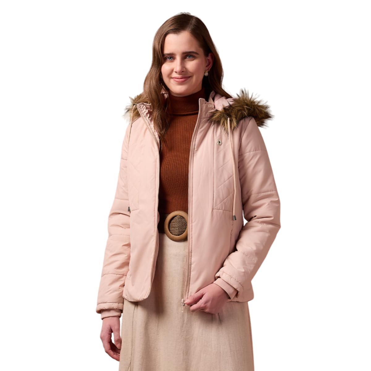 U.S. POLO ASSN. Women's A-Line Coat (UWAW24JCK151