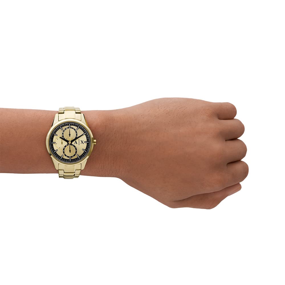 Armani Exchange Analog Gold Dial Men's Watch-AX1866