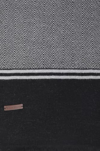 Men Black Print Casual Muffler