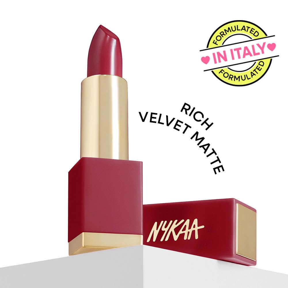 Nykaa Matte Luxe Lipstick - Kale Smoothie (4.2g)