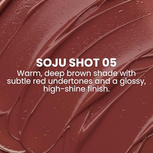 Typsy Beauty Glossified Lip Plumer- Soju Shot 05 | 3-in-1 | Hydrating & Nourishing Lip Balm | Instant Fullness with Lip Plumper | High Shine Lip Gloss | Formulated In Korea | 2.6gm
