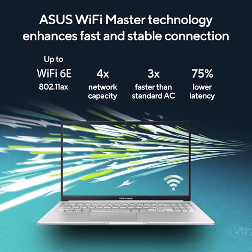 ASUS Vivobook 15, Intel Core i7 13th Gen 13620H, 16GB RAM, 1TB SSD, FHD 15.6", Windows 11, Office Home 2024, Cool Silver, 1.7Kg, X1502VA-BQ1299WS, Intel UHD GPU, 42Whr, M365 Basic (1Year)* Laptop