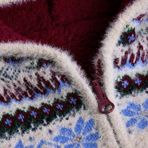 Hopscotch Girls Full Sleeves Beige Hooded Soft Textured Jacket For Ages(18-24 Months)