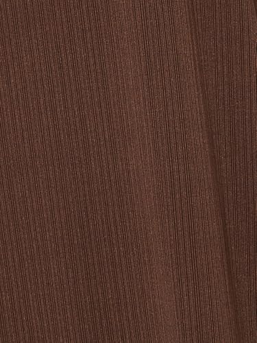 Max Women Textured A-line Belted Dress (Brown_XL)