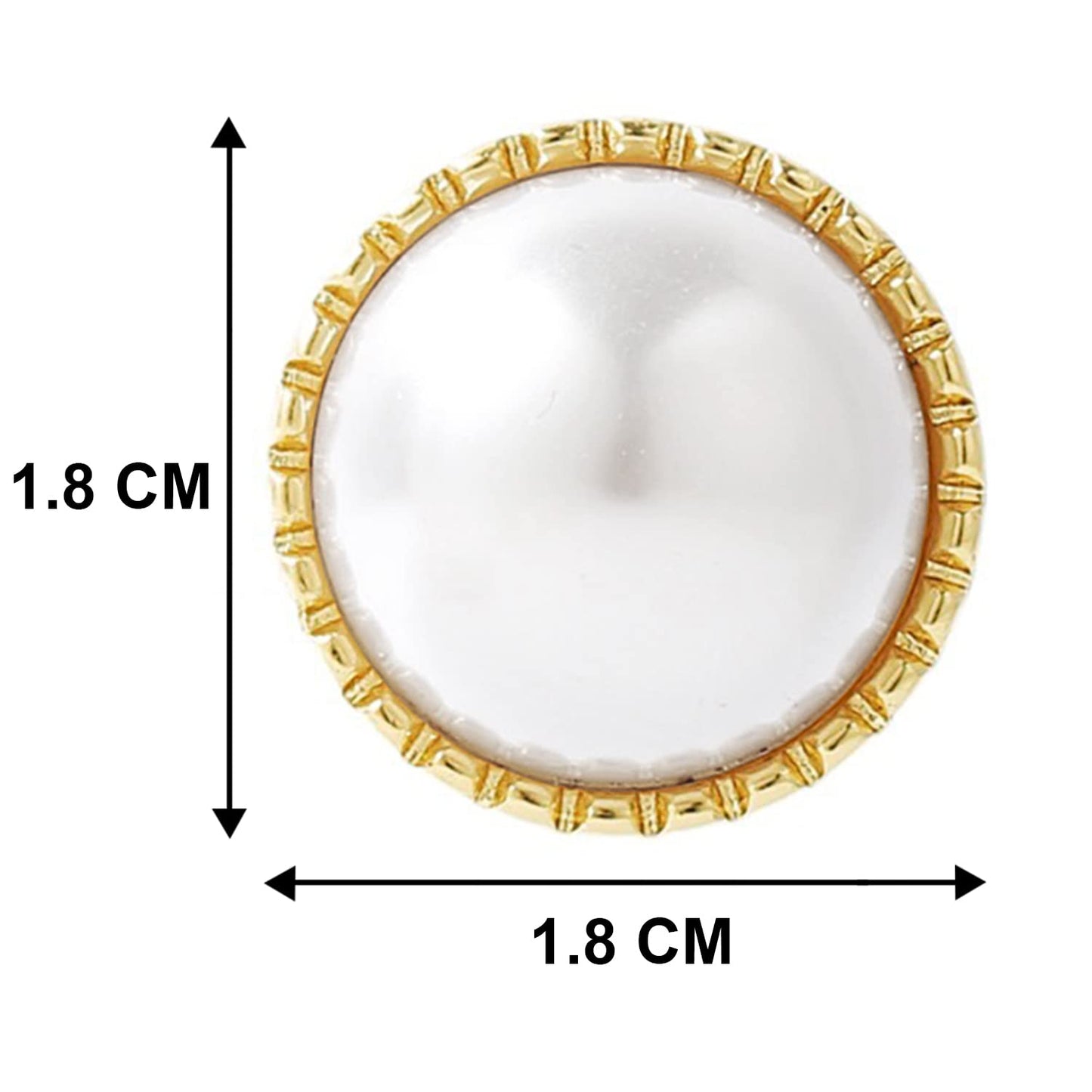 Peora Gold Plated Pearl Studded Stud Earrings Office Work Wear Fashion Jewellery Gift for Women & Girls (PX8E141)