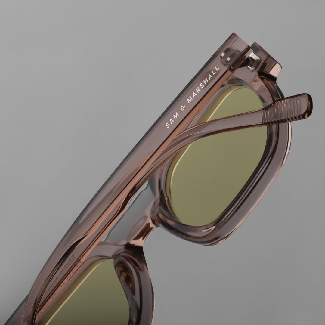 SAM AND MARSHALL VELAR Sunglasses I 400UV Protection I Square Sunglass I Men & Women