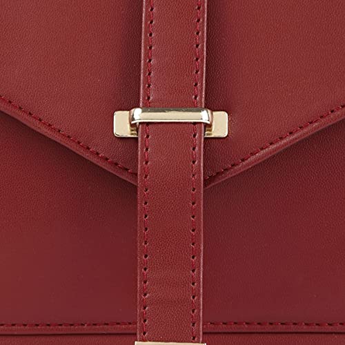 ACCESSHER stylish trendy Maroon Solid Sling Bag for girls and women