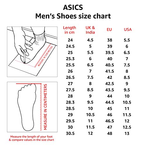 ASICS Mens Fuzor B Black/Steel Grey Sneaker - 9 UK (1021A532.001)