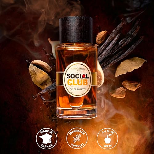 Jeanne Arthes Social Club Pour Homme Eau de Toilette for Men - 100ml