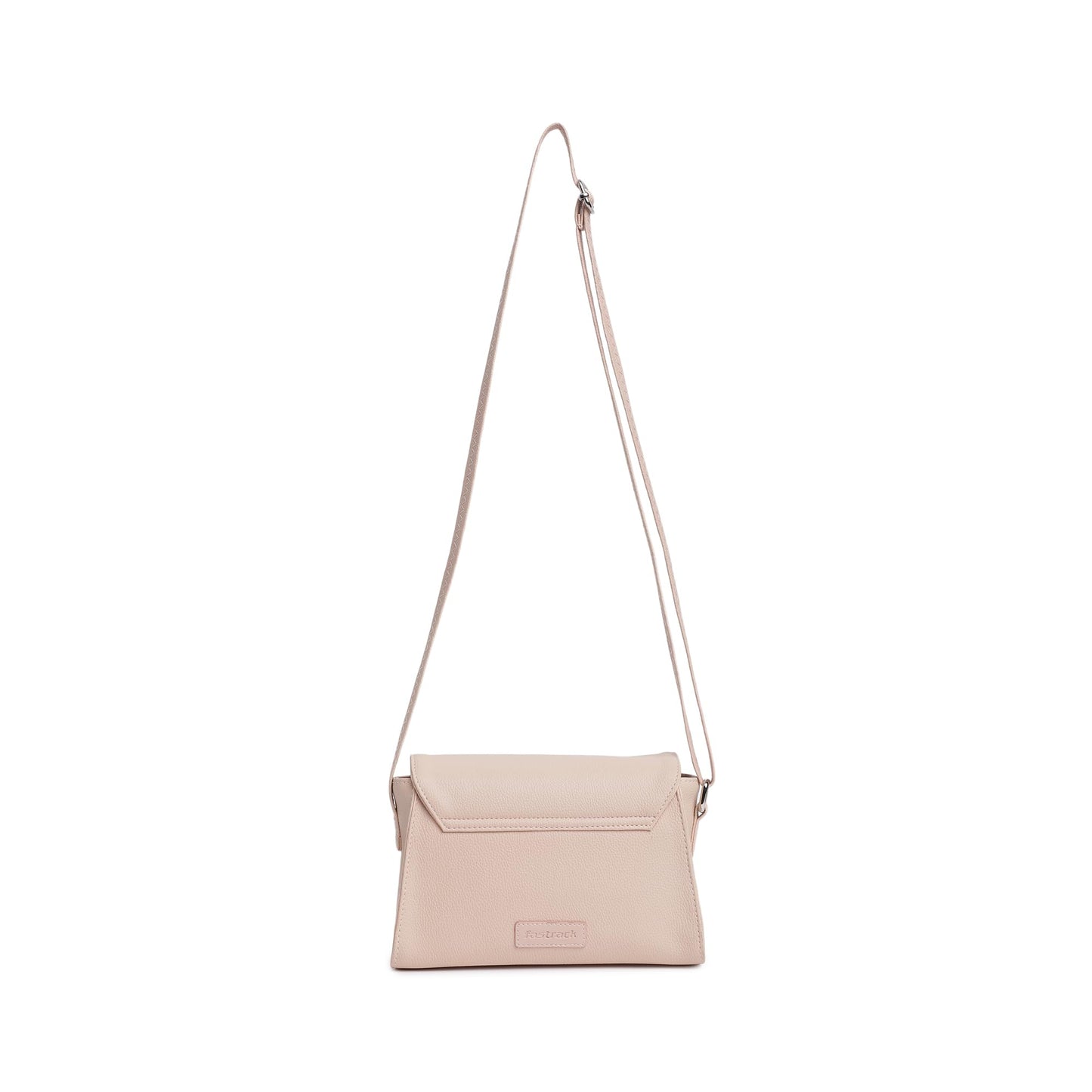 Fastrack Textured Sling Bag for Women | Chic Crossbody Bag for Girls, Ladies, Women | Spacious Bag with Slip Pocket Made of Faux Leather