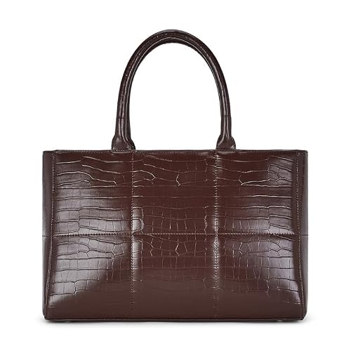 United Colors Of Benetton Viola Women Pu Handbag - Choco Brown