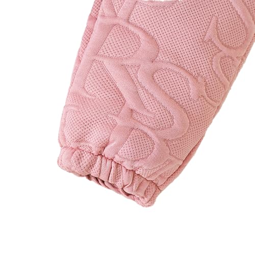 Hopscotch Baby Girls Textured Print Full Sleeves Pink Pant set For Ages (18-24 Months)