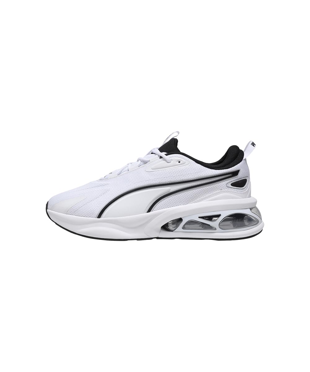 PUMA , Unisex-Adult, Solar, White-Black, Running Shoe, 8UK, (31117501)