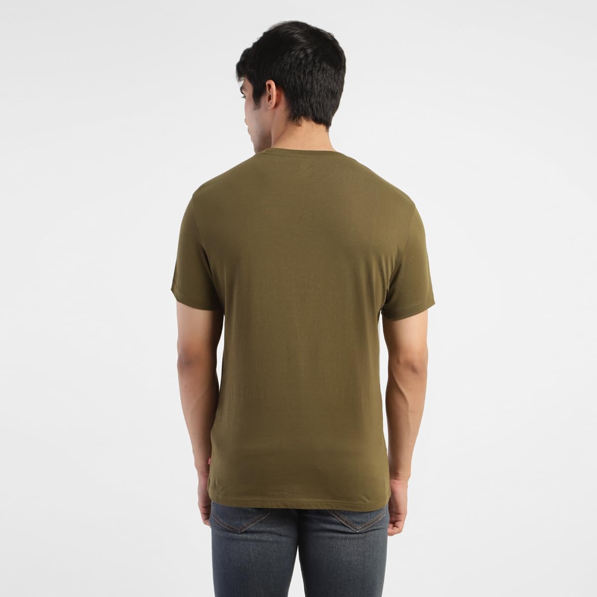 Levi's Men's Graphic Regular Fit T-Shirt (16960-0964_Dark Olive M)