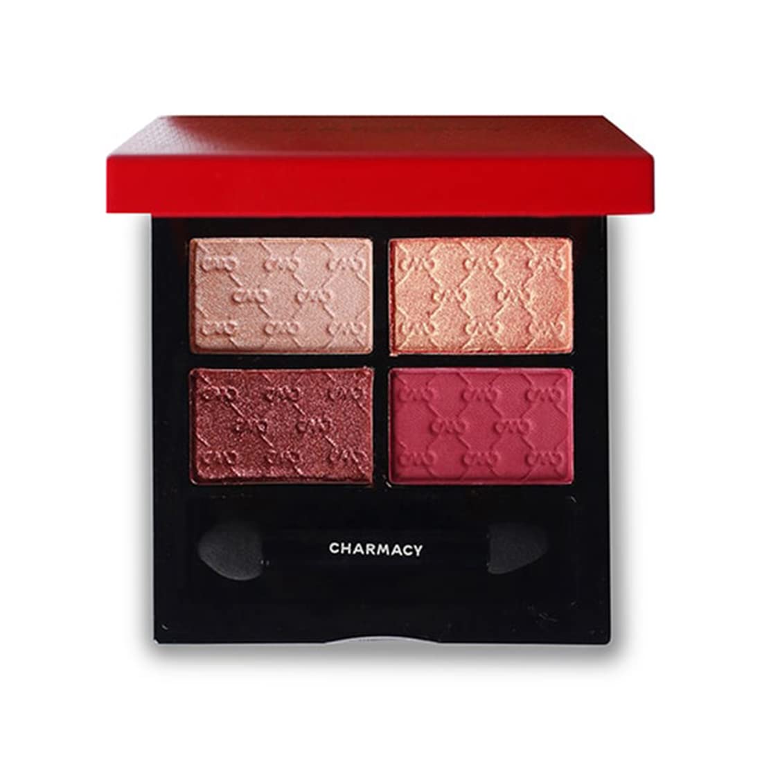 Charmacy Milano Gradient Eyeshadow Palette (Size 02) - 7.2g, Metallic Effect, Rich Pigment, Soft Texture, Mini Palette, Long Wear, Minimall Fallout, Long Wear, Vegan, Toxin Free